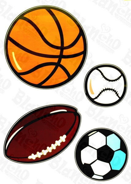 Ball Collection - Wall Decals Stickers Appliques Home Dcor