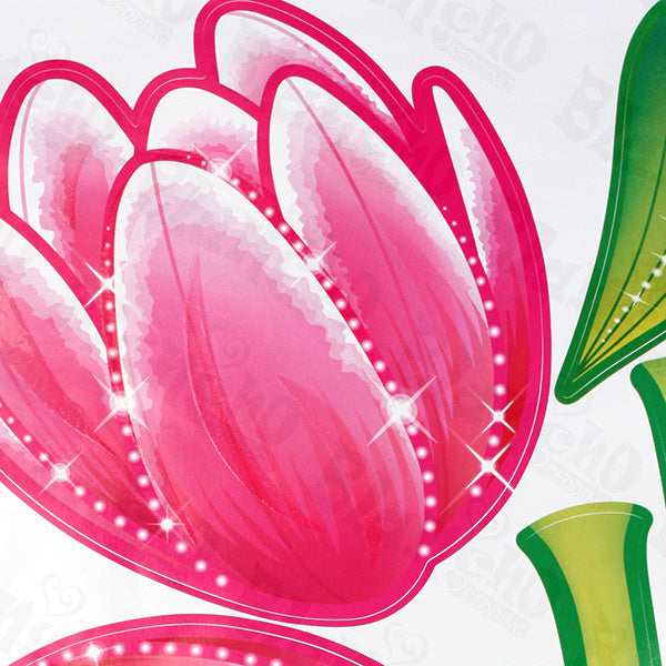 Red Lotus - Wall Decals Stickers Appliques Home Decor